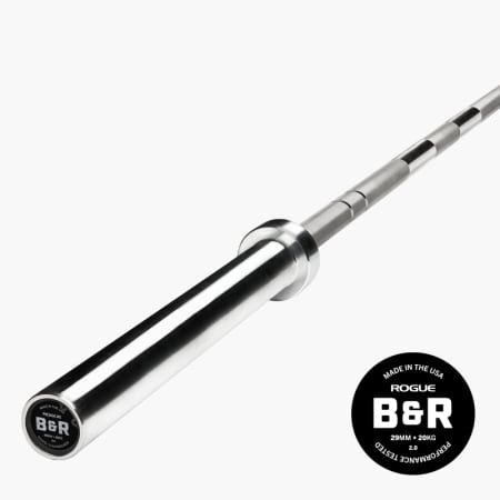 Men s 20KG 45LB Weightlifting Barbells Rogue Fitness